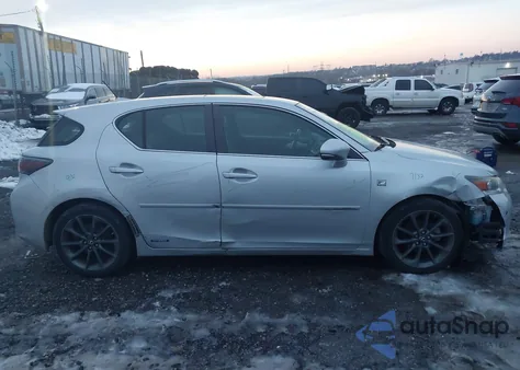 2012 Lexus Ct 200H Premium z USA, uszkodzony, nr VIN JTHKD5BH5C2082943